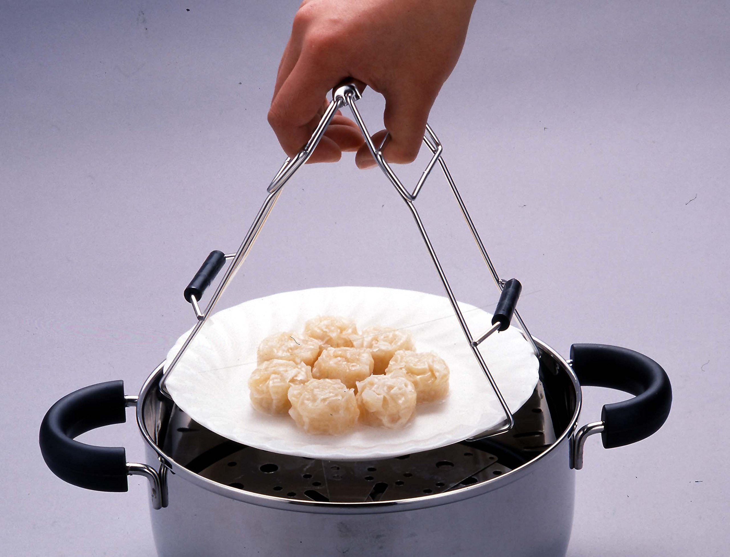 Amazon｜サンクラフト 蒸し物用 トング 茶碗蒸し 蒸し器 日本製 食洗機